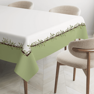 Green Mistletoe Crown Mantel Semi Impermeable