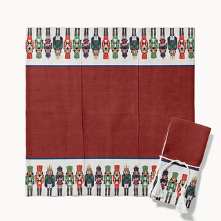 Red Nutcrackers Servilleta 2023