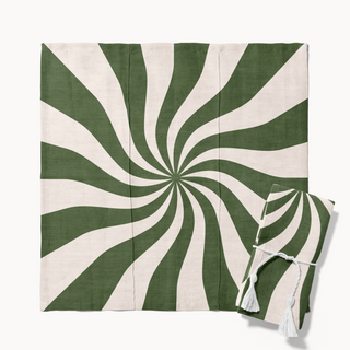 Green Candy Cane Servilleta