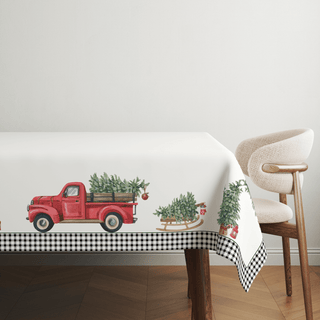Red Truck Mantel Semi Impermeable