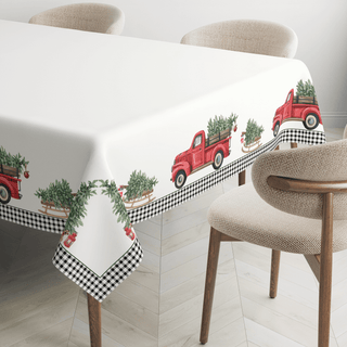 Red Truck Mantel Semi Impermeable