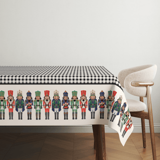 Black Nutcracker Mantel Semi Impermeable