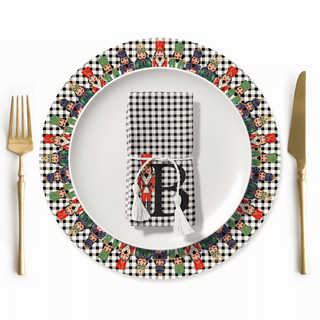Black Nutcrackers Servilleta (personalizado)