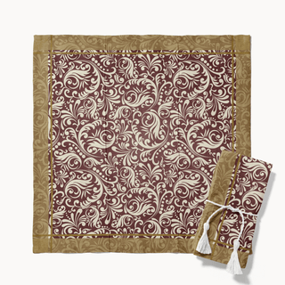 Burgundy Baroque  Servilleta