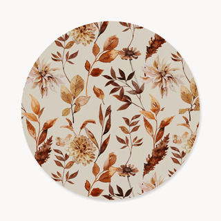 Burgundy Dry Leaves Servilleta