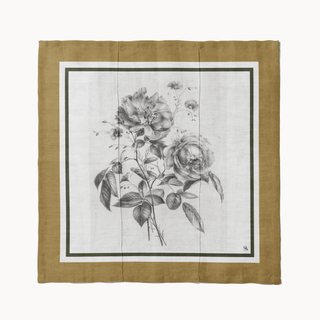 Flax French Toile Servilleta