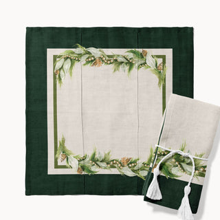 Green Garland Servilleta