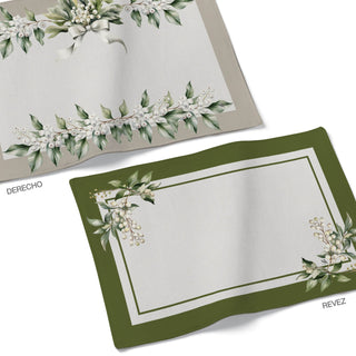 Pearl White Mistletoe Individual Reversible Semi Impermeable