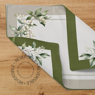 Pearl White Mistletoe Individual Reversible Semi Impermeable