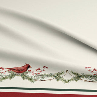 Red Cardinal Mantel Semi Impermeable