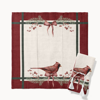 Red Cardinal Servilleta
