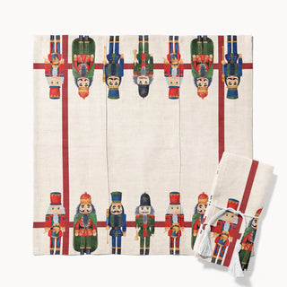Cream Nutcracker Servilleta