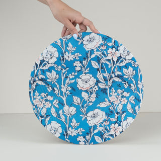 Wild Indigo Charger Plate Cover