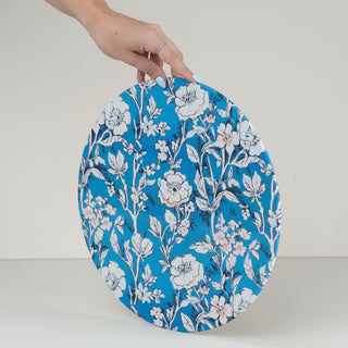 Wild Indigo Charger Plate Cover