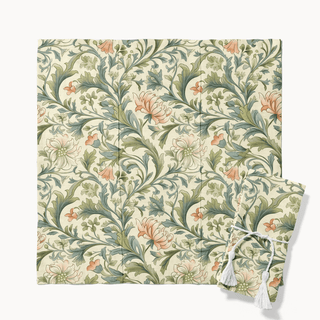 Soft Peach X William Morris Servilleta
