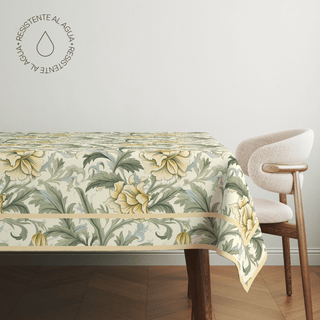 Soft Flower x William Morris Mantel Semi Impermeable