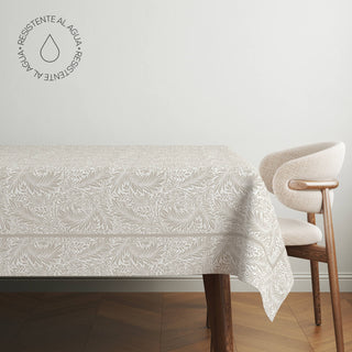 Cream Larkspur X William Morris Mantel Semi Impermeable