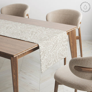 Cream Larkspur X William Morris Camino de Mesa Semi Impermeable