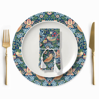Strawberry Thief X William Morris Servilleta