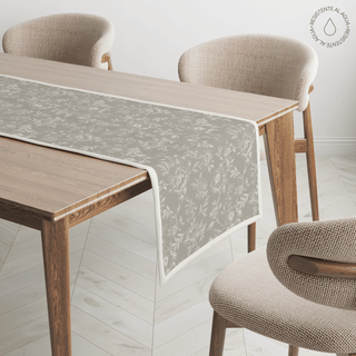 Oyster Bloom Camino de Mesa Semi Impermeable