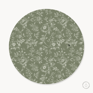 Olive Bloom Funda de Bajaplatos Semi Impermeable