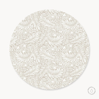 Cream Larkspur x William Morris Funda de Bajaplatos Semi Impermeable